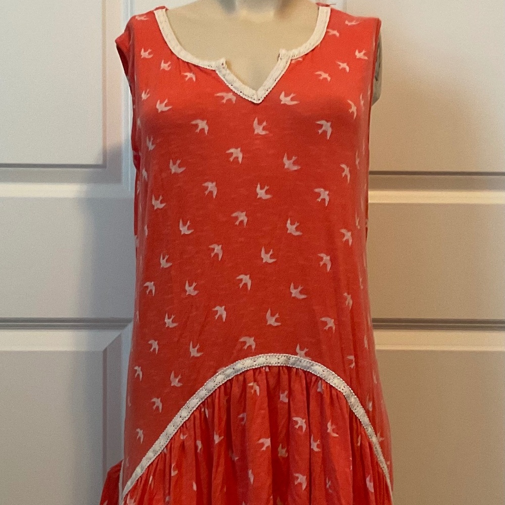 Max Jeans assymmetrical hem sleeveless tunic